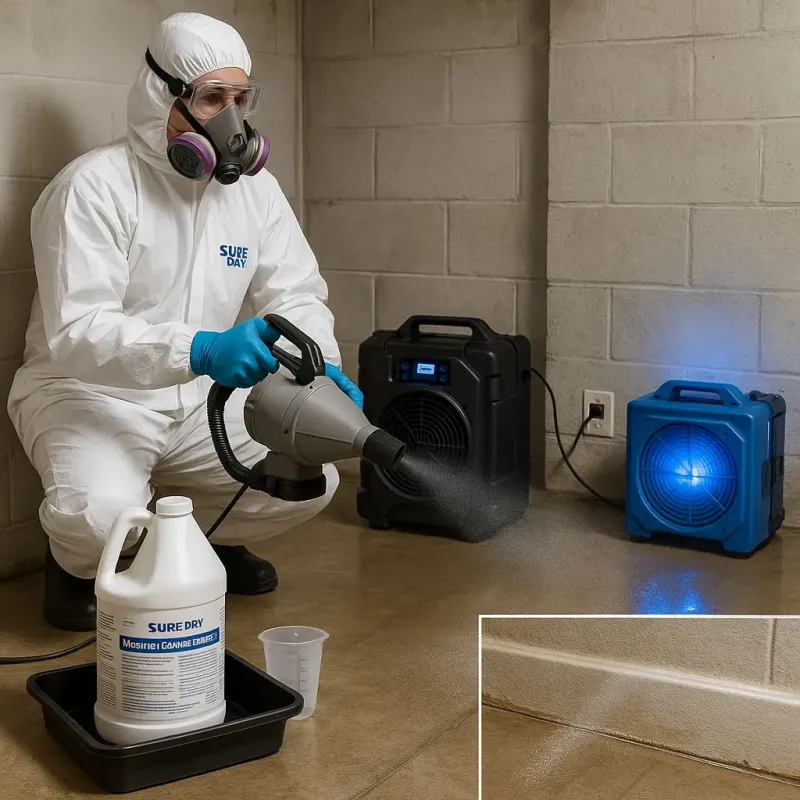 Sanitization and Odor Removal process in Mendon, UT