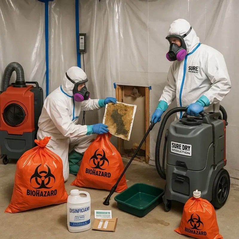 Contaminated Water Handling Protocols process in Mendon, UT