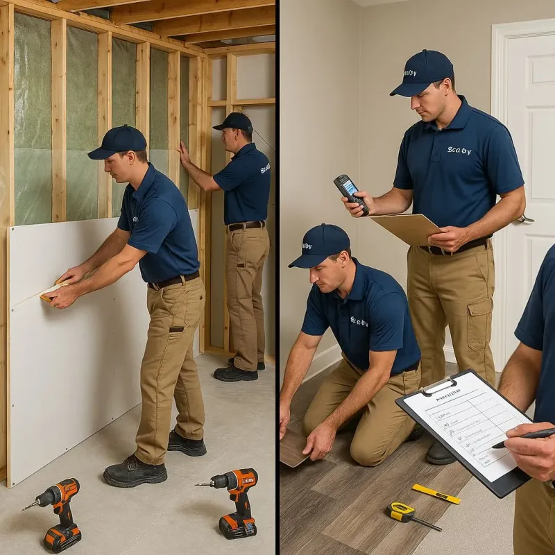 Repairs and Reconstruction process in Mendon, UT